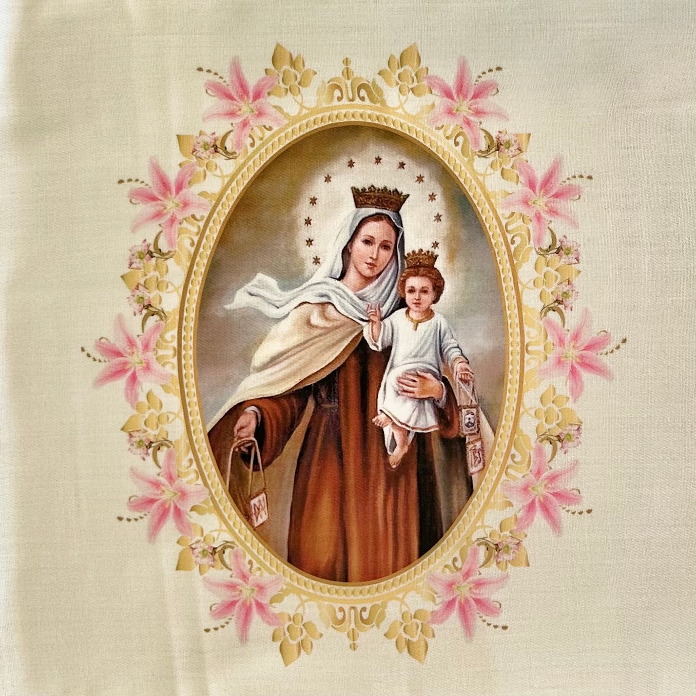 Manto “Virgen del Carmen”