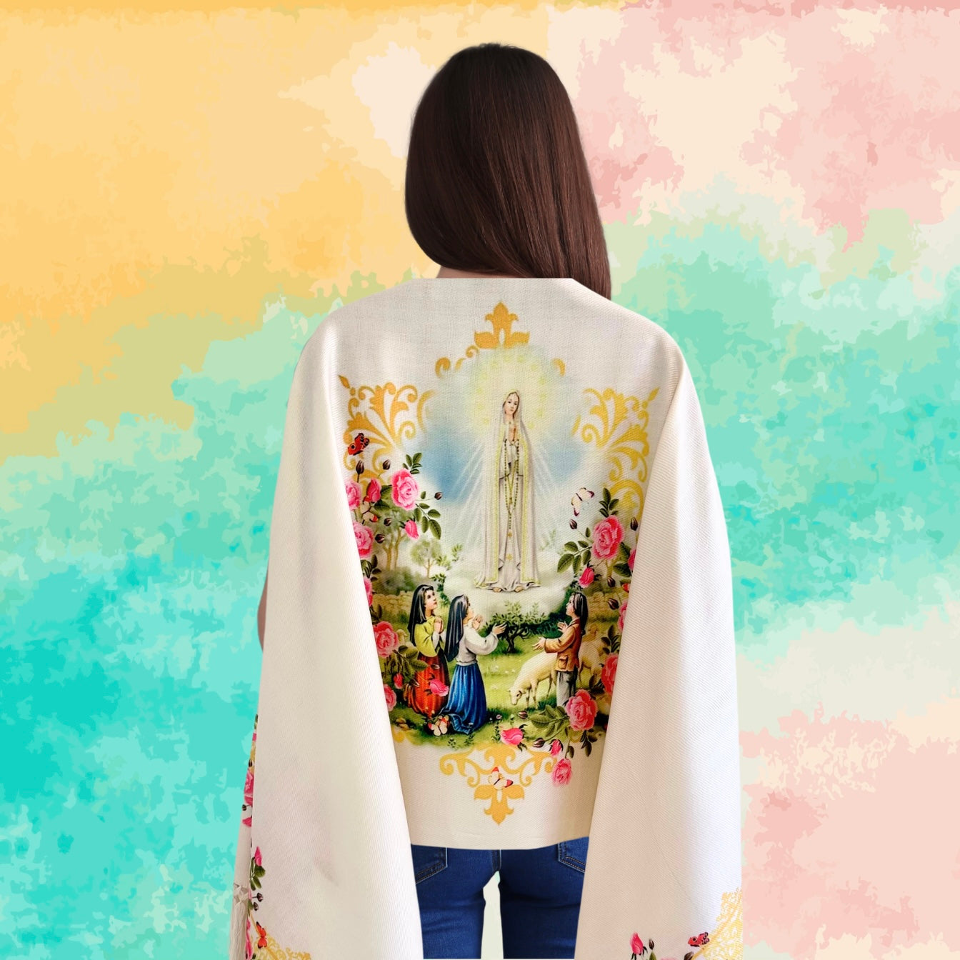 Manto “Virgen de Fátima”