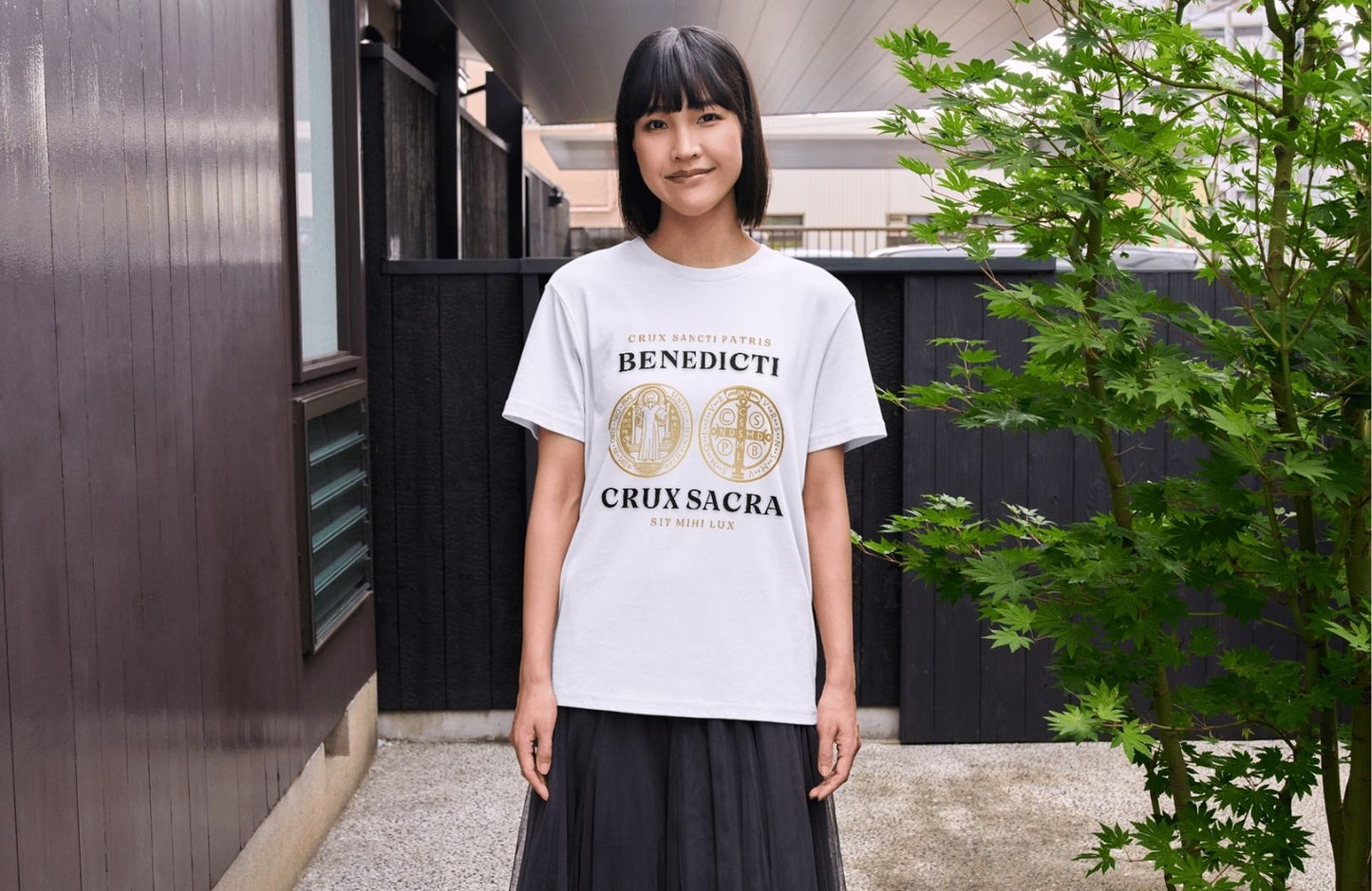 Playera San Benito “Benedicti - Lux”