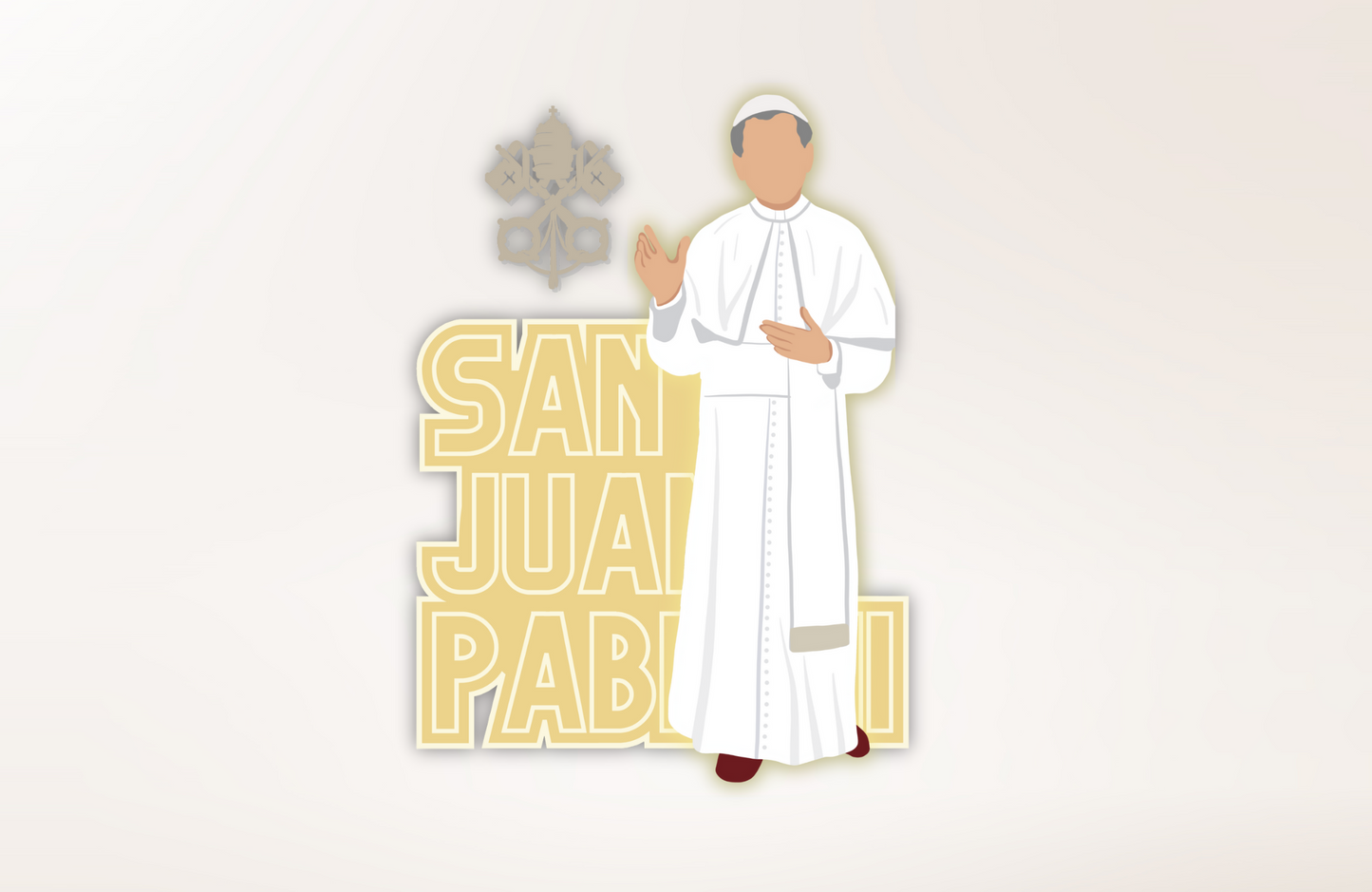 Sudadera con Gorro “San Juan Pablo II”