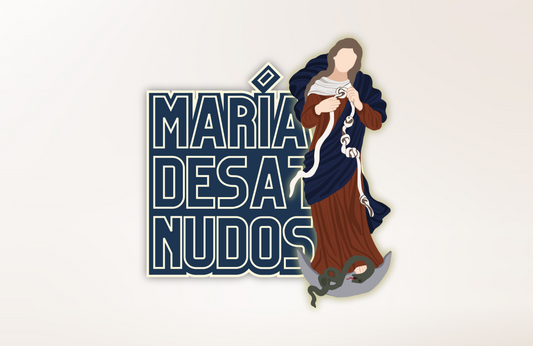 Sudadera con Gorro “Virgen Desatadora de Nudos”