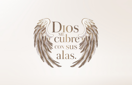 Sudadera con Gorro “Dios Me Cubre Con Sus Alas”