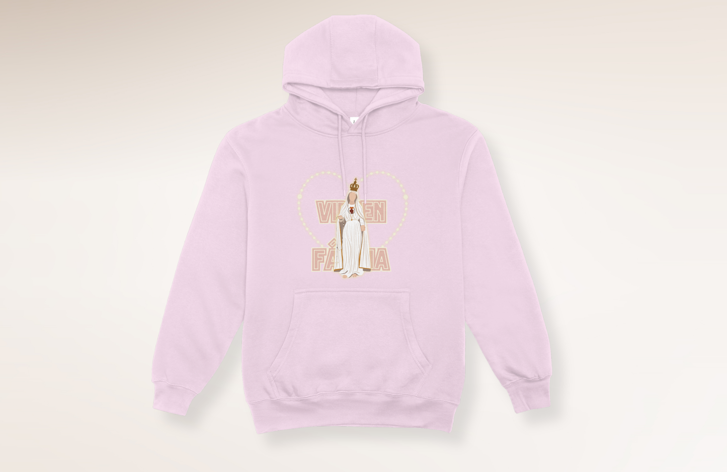 Sudadera con Gorro “Virgen de Fátima”