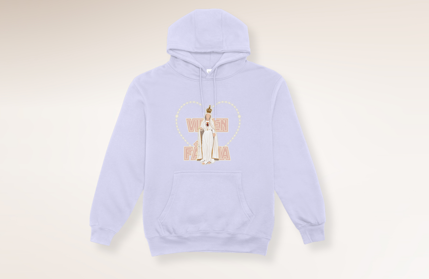 Sudadera con Gorro “Virgen de Fátima”